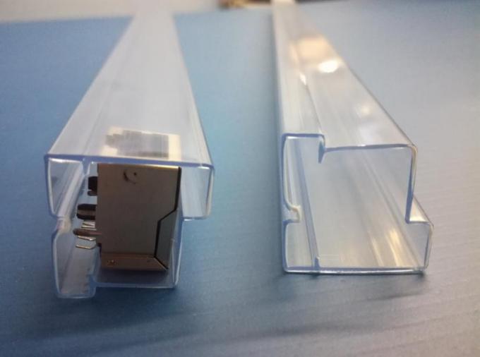 Pvc Square 10e610e9 ESD Tube , Plastic Shipping Tubes for electronic