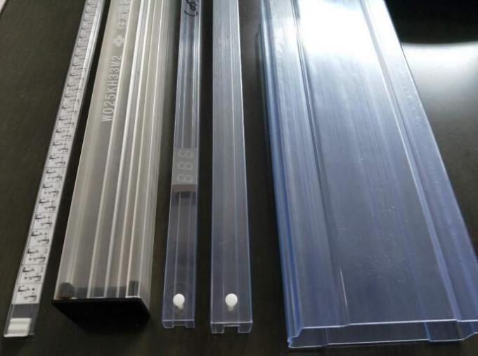 10E610E9 Antistatic ESD Tube , PS Extruded Plastic Tube Transparent