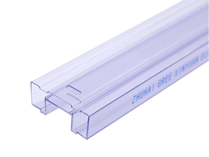 Pvc Square 10e6-10e9 ESD Tube , Plastic Shipping Tubes for electronic ...