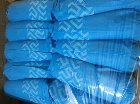 Polypropylene PE CPE Cleanroom Accessories Medical Non Skid Shoe Covers 2