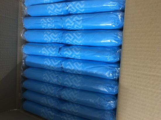 Polypropylene PE CPE Cleanroom Accessories Medical Non Skid Shoe Covers 3