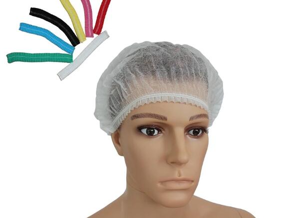 Medical Polypropylene Bouffant Cap Disposable Non Woven 18" 19" 21" Size 1