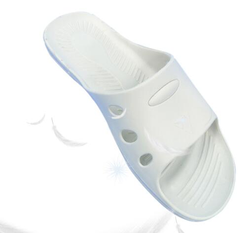 White Pvc Spu Cleanroom Accessories Anti Static Slippers DLX 9102B 3