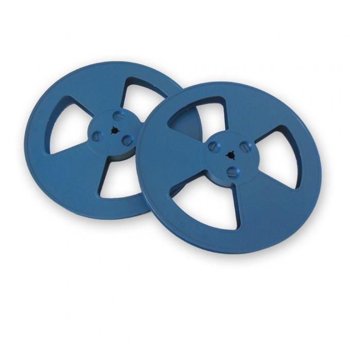 24mm Plastic Cable Reel , Blue Empty Wire Reels for SMD resistor packing