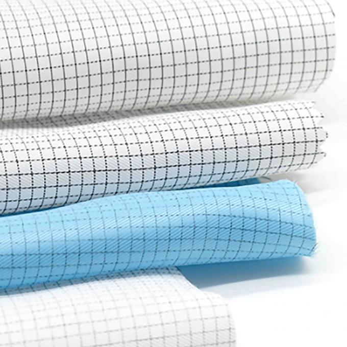 Isolation / Protective Suit Cloth Anti Static Fabric Flame Retardant 0