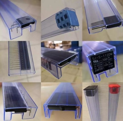 Clear Soft PVC Plastic IC Packing Tube Shipping Tubing Anti Static