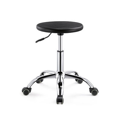 Adjustable Black ESD Lab Chair - Industrial Grade Laboratory Stool