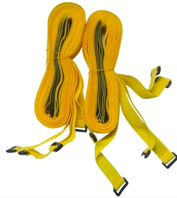 Yellow reverse - buckle hook and loop fastener, length 1.8 meters Product Details