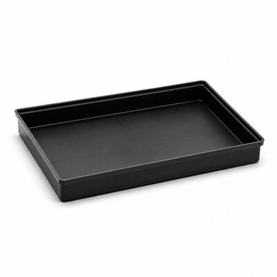 Black Conductive ESD PP Tray 345x225x60mm for PCB Handling and Packaging