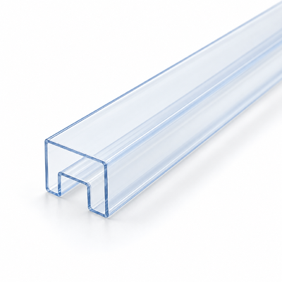Custom Clear PVC IC Packaging Tube