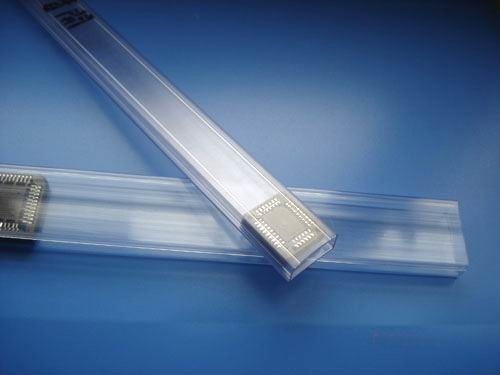 Customed Anti Static ESD Tube For Electronic Components Shipping