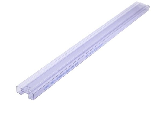 High Level Ic Shipping Tubes Transparent Rectangular For Packaging