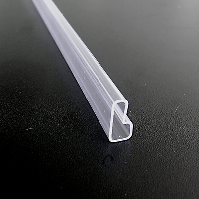 Clear Anti Static Ic Plastic Packaging Tube Light Duty smooth surface