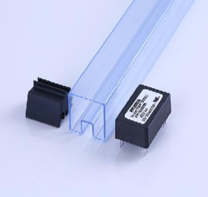 Cylinder Square PC ESD Tube Anti Static Transparent 0.5mm-1mm Thickness