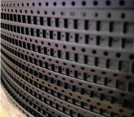 Black Embossed Carrier Tape - Anti-Static, SMT Packaging, PC/PS/PET Material