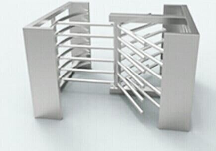 High Efficiency Safe Entry Turnstile Stainless Steel One Way For Amusement Parks