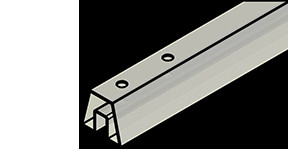 10e6-10e9 Electronic Components ESD Tube Clear Plastic Shipping