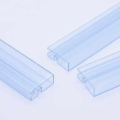Transparent PVC Antistatic IC Packaging Tube Clear For Electronic