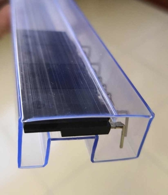 PVC Plastic Clear Anti Static IC Tubes For Electronic Packaging