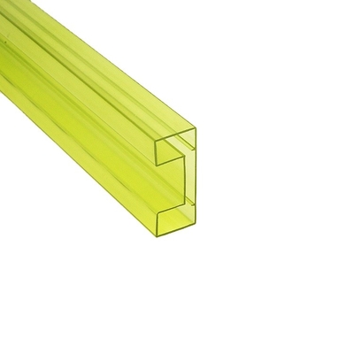Clear With Plugs Anti Static ESD IC Packaging Tube For Electronic Component