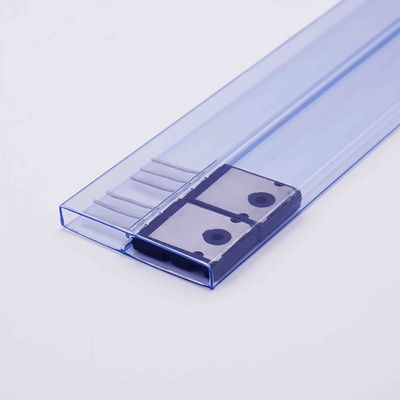 Transparent Rectangular ESD Anti-Static Tubes for IC Chip Shipping & Packaging