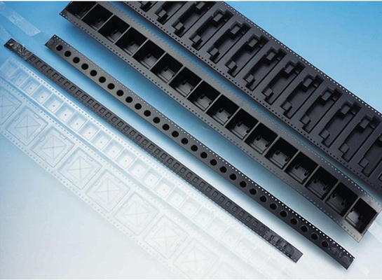 Non Conductive Type ESD Packaging Tape PS PC Material Reel ROHS Approved