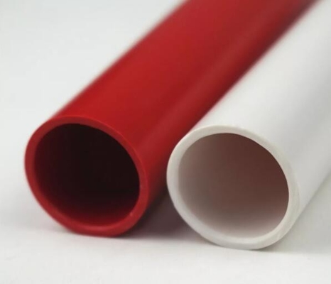 Hard Colored ABS Plastic Electric Wire Tube Pipe PVC Cylinder Packaging