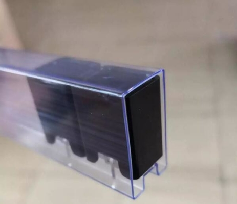 Hard Clear Square Pvc Plastic Anti Static Ic Tube For IC Packing