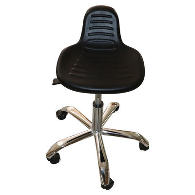 Cleanroom Backless ESD Stool with Anti-Static Casters