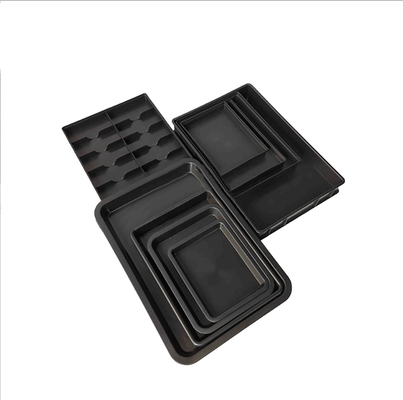 130mm Depth ESD Plastic Trays for Inner Size 215x140x110mm Packaging Solution
