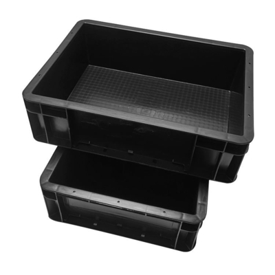 130mm Depth ESD Plastic Trays for Inner Size 215x140x110mm Packaging Solution