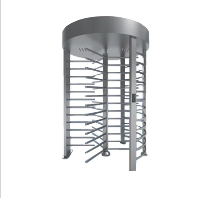 Cross Rotary Safety 304 Stainless Steel Turnstile Fingerprint / QR Code