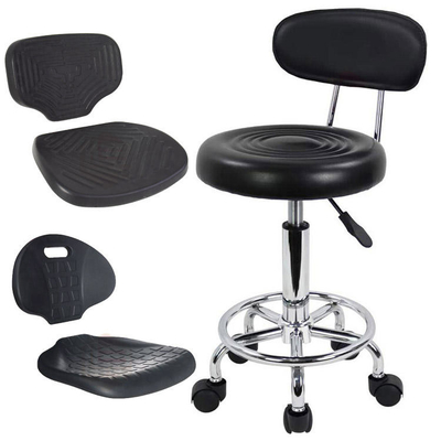 ESD Stool Chair Ergonomic Design and Adjustable Height for Comfort and Posture Support in Specialized Work Environments