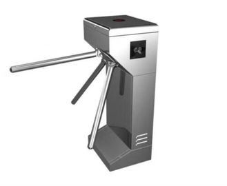Museum Double Tripod Turnstile Gate Waist Height Turnstile With Dc Motor