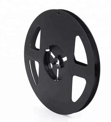 Black 7-inch SMD LED Flexible Light Strip Packaging Reel, Compatible with 8mm Carrier Tapes