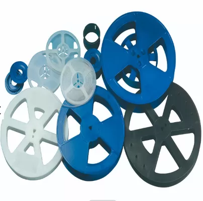 SMT / SMD 7 Inch Plastic Spool Reel , 5050 SMD Led Carrier Tape