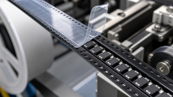 ESD Conductive Embossed Carrier Tape for SMD Electronic Components