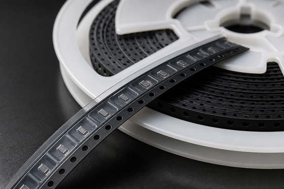 Customized ESD Conductive Embossed Carrier Tape Reel for SMD Semiconductor and Electronic Component Packaging