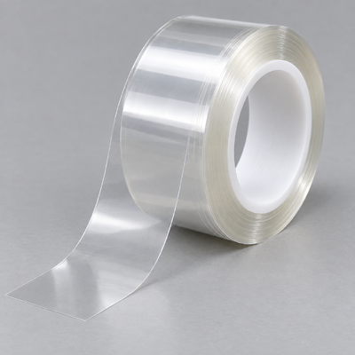 Transparent Cover Tape for SMD Carrier Packaging with 5.4-81.5 mm Width Options and ESD Grade Selection
