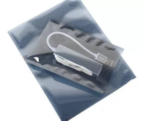 APET / CPP Clear Anti Static Shielding Bags Esd For Electronics 0.075mm