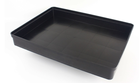 Conductive PP ESD Plastic Trays Pcb Container 345x225x60mm