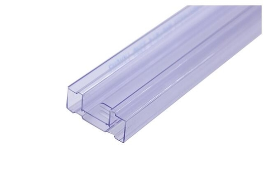 High Level Ic Shipping Tubes Transparent Rectangular For Packaging