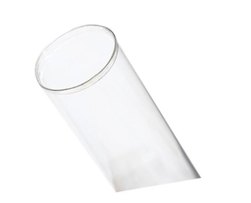 PC ESD Tube Plastic Cylinder Packaging Tubes 12CM 1500CM Length