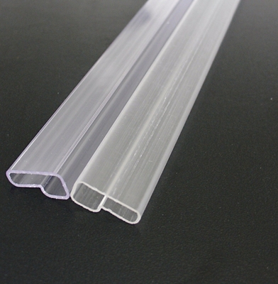 Clear Anti Static Ic Plastic Packaging Tube Light Duty smooth surface