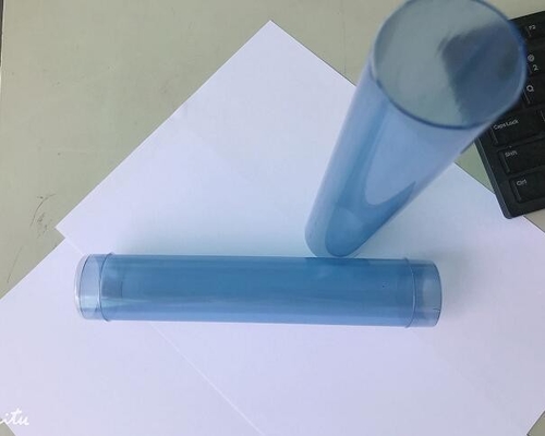 Transparent Esd Tube Pvc Round Flexible For Packaging ROHS certificated