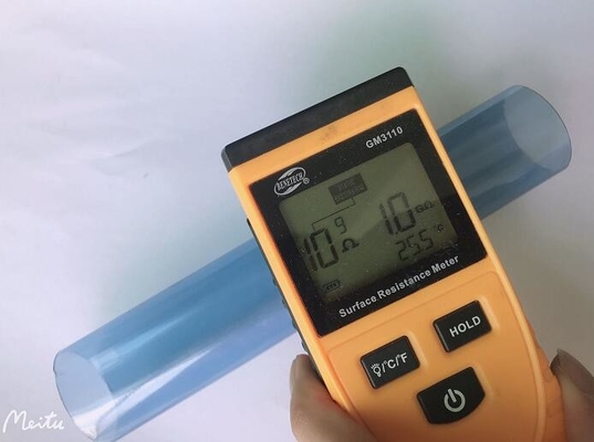 Transparent Esd Tube Pvc Round Flexible For Packaging ROHS certificated