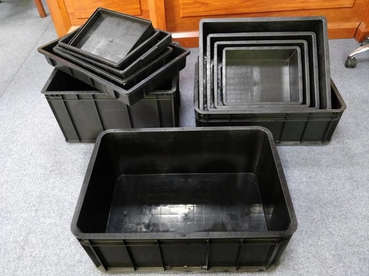 Safe Component Esd Stackable Bins Wear Resistant For Pcb Storage