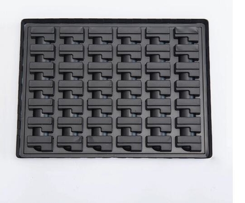 ACE DELIXIN CYMK Blister Packaging Box , Black Chocolate Packaging Trays