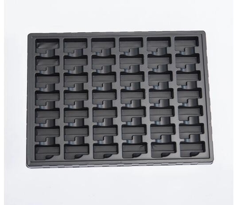 ACE DELIXIN CYMK Blister Packaging Box , Black Chocolate Packaging Trays