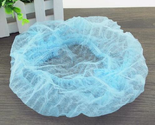 Disposable Non-Woven Bouffant Cap / Hair Net for Medical Use, CE Certified, 18” 19” 21” 24” Sizes